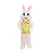 thumbnail image 3 of To.beone Easter Bunny Costume Rabbit Mascot Costume Halloween Adult Yellow Vestâ€¦, 3 of 4