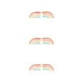 thumbnail image 3 of tssuouriy 2x Rainbow Wall Sticker For Wide Range Of Applications Rainbow Wall Stickers PVC Beautification Decoration Waterproof LGWS020 3Set, 3 of 6