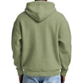 thumbnail image 6 of Waffle Knit Hoodies for Men Full Zip Sweatshirt Hooded Cardigan with Pocket Loose Fit Drawstring Athletic Jackets, 6 of 7