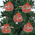 thumbnail image 4 of Adornos Navideños con Monograma Acrílico de 26 Letras y Gorro de Papá Noel | Adornos Navideños 2D para Manualidades | Adornos con Letras Colgantes para Decorar El Hogar, La Chimenea, La Puerta y La V, 4 of 5