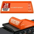 thumbnail image 1 of CHEFSPOT Funda Protectora para Plancha para Plancha Blackstone, de Silicona, de 28 Pulgadas, 1 of 8