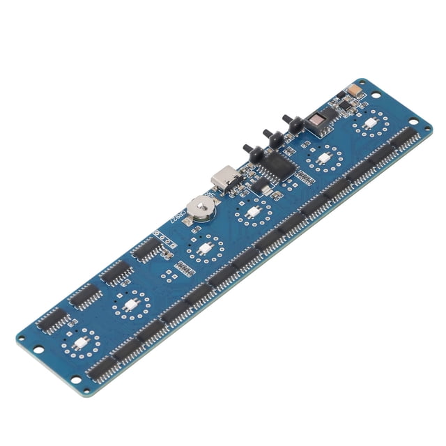 Módulo De Reloj De Tubo Incandescente, Módulo De Reloj De Tubo Fotoglow Pantalla 24 Horas Retro De Alta Precisión De 6 Bits Para Uso Diario