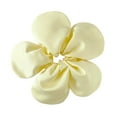 thumbnail image 2 of Gomas para el pelo Yinane Coleteros de satén lazos elásticos amarillo, 2 of 8