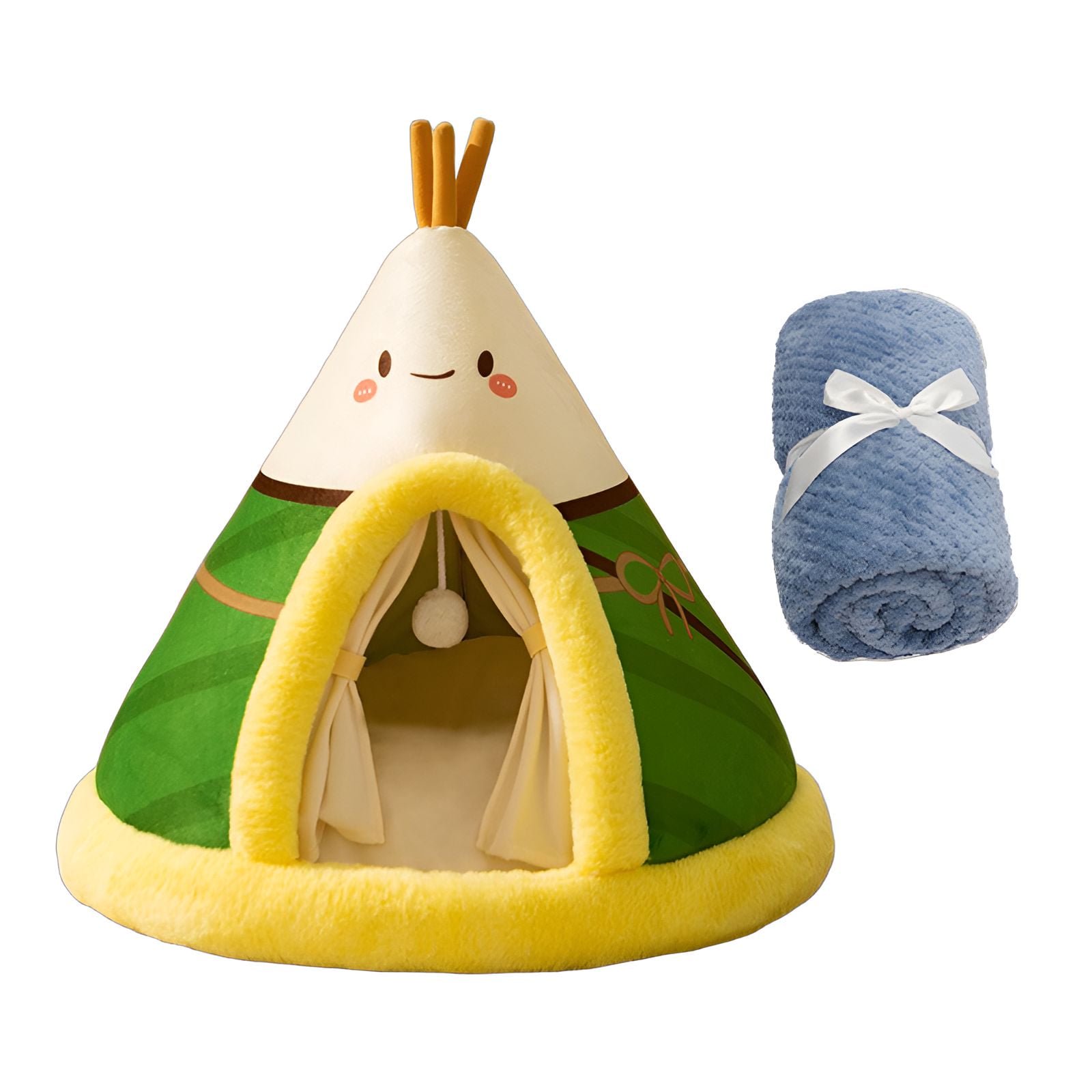 DESIGNICE 2026 New Cat Cave,Cat Beds \U0026 Furniture,Plush Cat Bed Cave for All Cats of Ages,For Indoor,Living Room,Bedroom,Pet House,Rest,Sleep,Play,Home