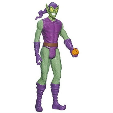 spider-man marvel ultimate titan hero series green goblin figure, 12