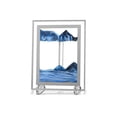 thumbnail image 2 of Mesa de imagen de arena en movimiento, arte de paisaje de arena giratorio, decoración de pintura 3D, sala de estar, oficina, adorno de escritorio, regalos de fiesta, 7 pulgadas, azul Scienceny HA027437-03B, 2 of 7
