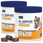 MOVOFLEX Advanced Joint Support Supplement for Dogs - Hip and Joint Supplement Dogs - 60 Soft Chews for Large Dogs (by Virbac), 12.7 oz / 360 g