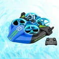 thumbnail image 5 of Land-Water-Air 3-in-1 RC Vehicle - Transformable Remote Control Helicopter Speedboat Drift Car with All-Terrain Capability, 5 of 9