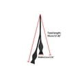thumbnail image 4 of INSPIRE CHIC Men's Solid Color Self-tied for Formal Wedding Party Tuxedo Bow Ties Black One Size, 4 of 5