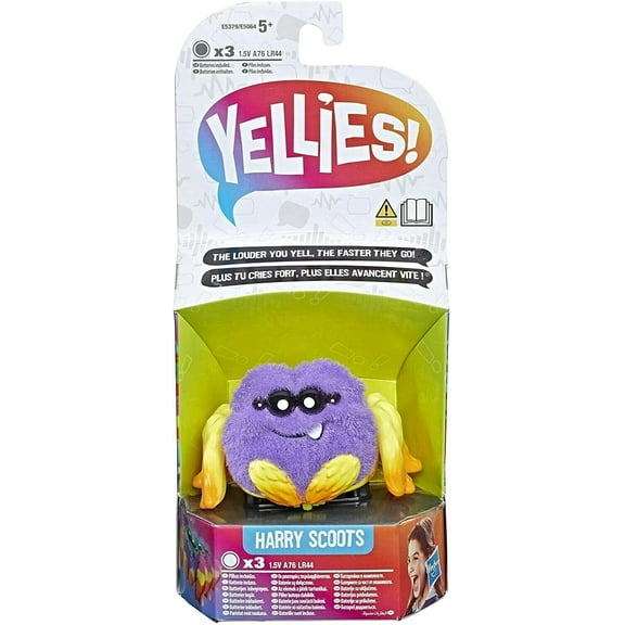 Yellies Hasbro Harry Scoots Voice Activated Spider Toy (5 )