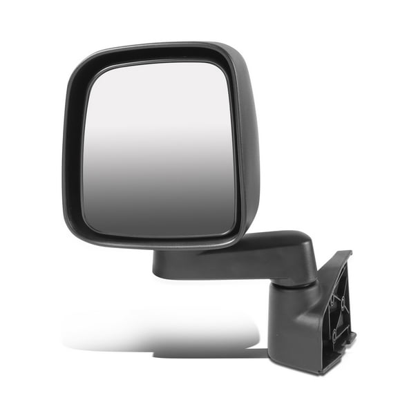 DNA Motoring MR-OEM-042-L For 2003 to 2006 Jeep Wrangler TJ Left / Driver Side Manual Adjustment Door Mirror 04 05 CH1320259