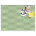 thumbnail image 2 of PinPix 40x30 Custom Cork Bulletin Board Green Chain Poster Board Has a Fabric Style Canvas Finish, Framed in Green Chain, by ArtToFrames (PinPix-572), 2 of 6