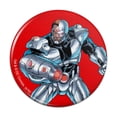 thumbnail image 1 of Justice League Cyborg Character Kitchen Refrigerator Locker Button Magnet, 1 of 6