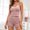 Pink, variant on Ussuma Lounge Sets for Women Lace Trimmed Camisole Ruffle Hem Shorts Soft Lightweight Summer Loungewear Sleepwear for Bachelorette Party Night XL Light Blue