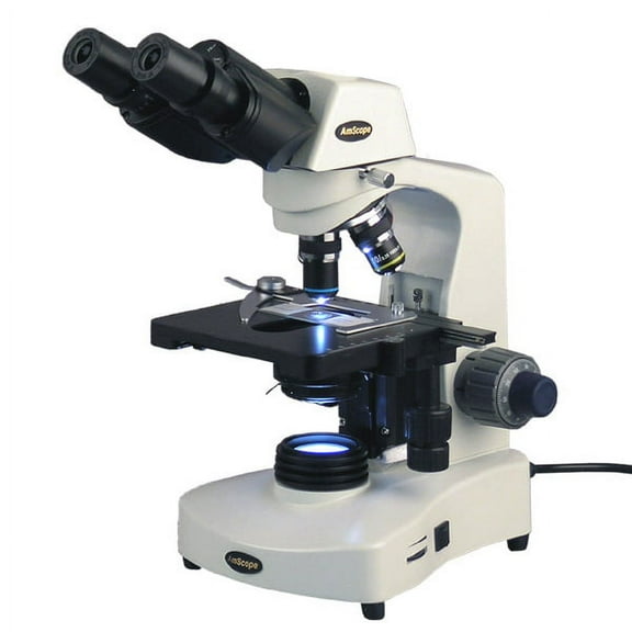 AmScope 40X-2000X 3W LED Siedentopf Binocular Compound Microscope New