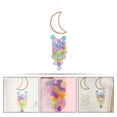 thumbnail image 6 of BALAHAPY Hanging Wind Bell Wooden Seashell Family Friends 1Set, 6 of 8