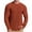 #H-Orange, variant on GuangCheng Mens Textured Knit Tops Casual Stretch Ribbed Long Sleeve Warm Fall Blouses Shirts
