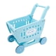 thumbnail image 1 of Carrito de compras para niños, carrito de supermercado, juguete de simulación, juego de rol Azul, 1 of 9