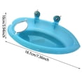 thumbnail image 3 of Hanging Bird Bath Pool for Parrots Cage Enrichment Activity Play Interactive Pet Toy, 3 of 6