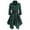 Green-2, variant on Cyber**Monday ChaoHeng Womens Long Sleeve Dresses Women's Long Sleeve Plaid Shirt Dress with Tie-Waist and Asymmetrical Hem
