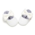 thumbnail image 3 of Fymall Newborn Infant Baby Soft Sole Bow-knot Crib Shoes, 3 of 5