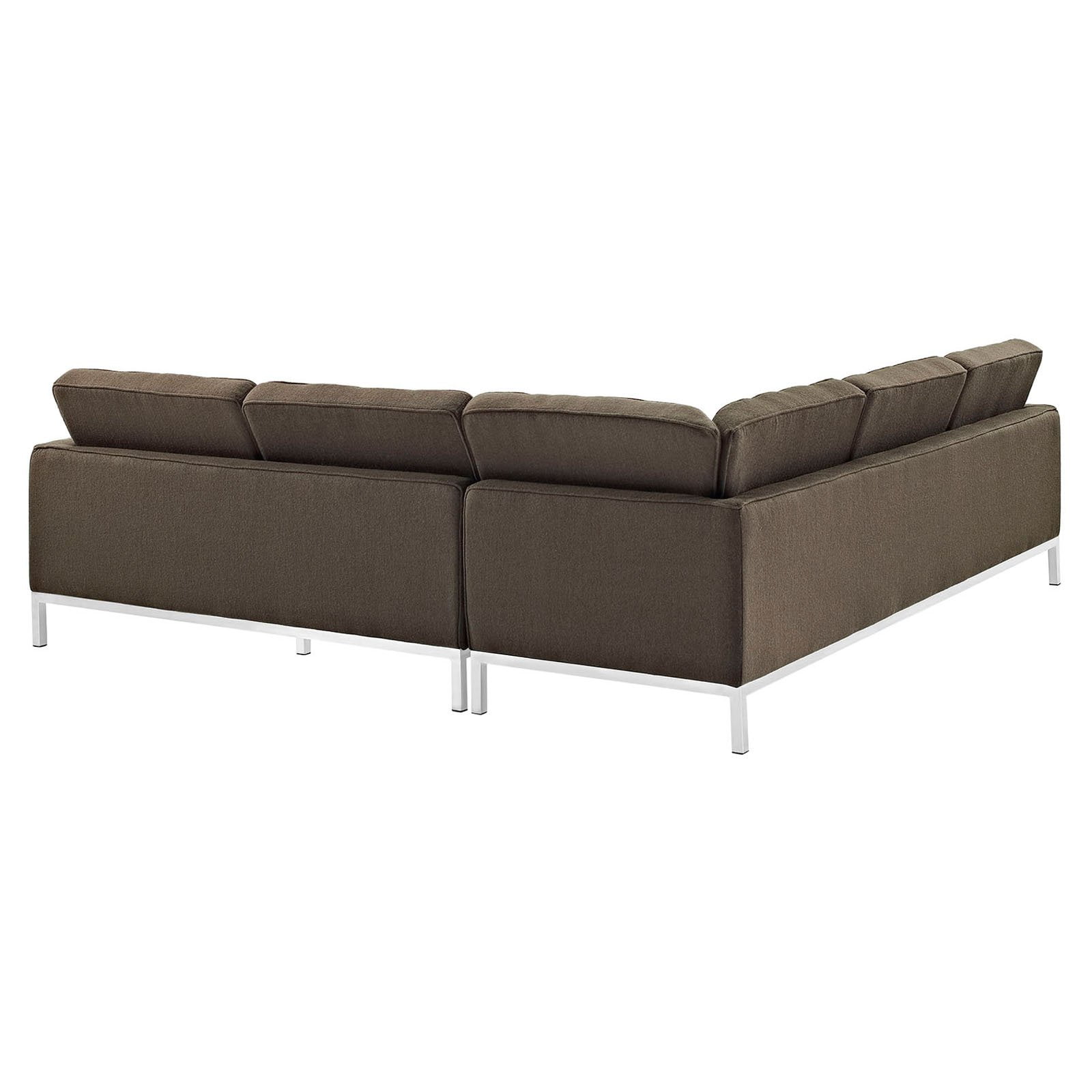 Modway Loft L Shaped Sectional Sofa Multiple Colors