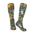 thumbnail image 4 of Balery Cute Animal Forest Fun Novelty Socks Men'S Women'S Crew Socks Funny Crazy Novelty Socks Quirky And Cool Socks, 4 of 9