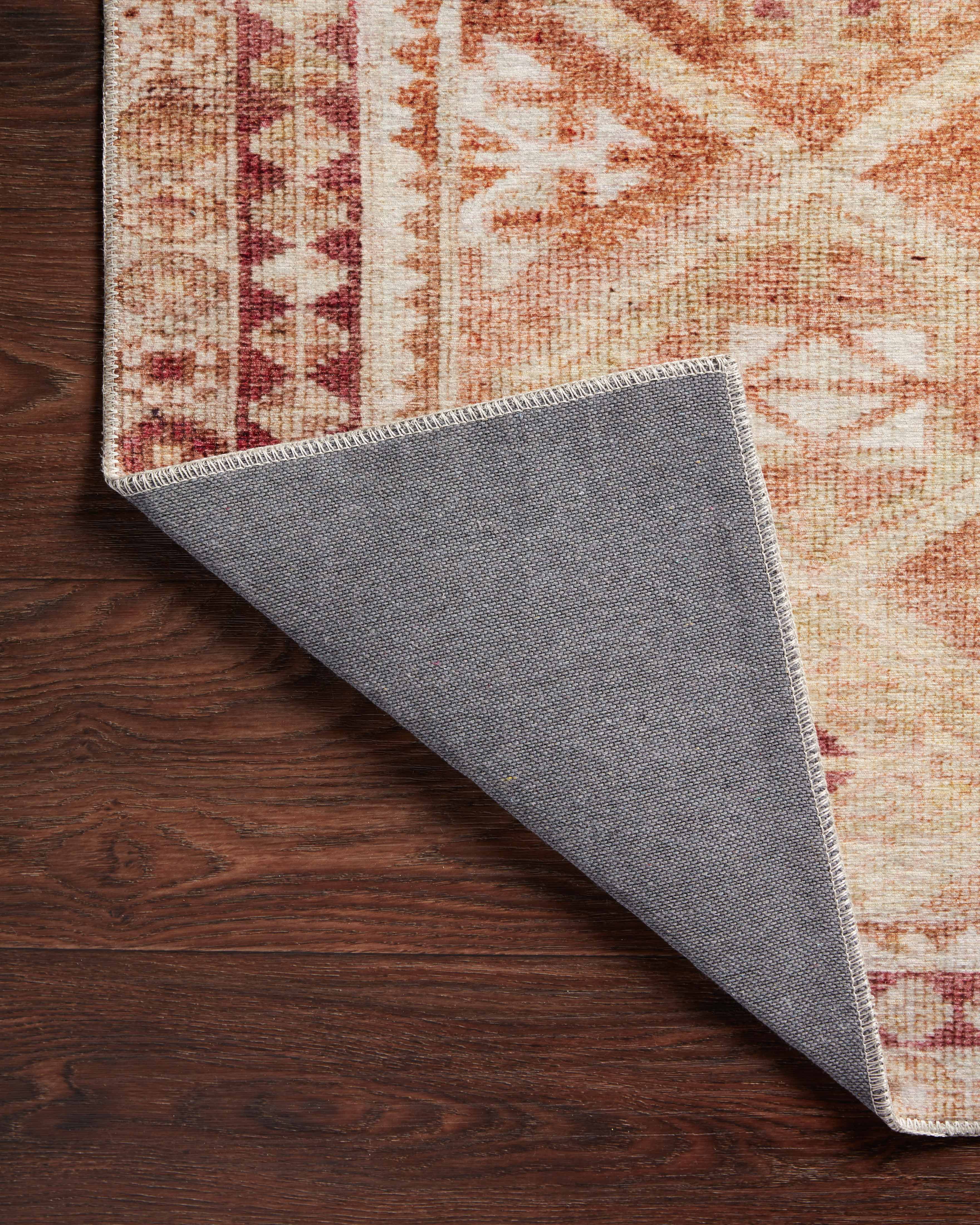 Loloi II Layla LAY-16 Printed Natural / Spice Area rug 2'-0" x 5'-0"