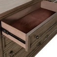 thumbnail image 2 of Americana Farmhouse 9 Drawer Dresser - Dusty Taupe, 2 of 6