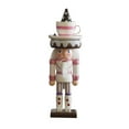 thumbnail image 4 of Christmas Nutcracker Ornament Crafts Puppet for Christmas Party Home Desktop White, 4 of 8