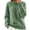 Green, variant on Cable Sweaters For Women Crewneck Lpng Sleeve Pullover Top