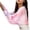 Pink, variant on Elegant Women's Summer Printed Long Sleeve Chiffon Wrap Shawl for Casual Comfort and Style Pink One Size
