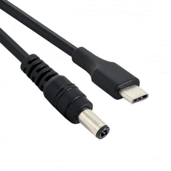 Chenyang CY USB 3.1 Type C USB-C to 5V DC 5.5 2.5mm Power Plug Extension Charge Cable for Phone 25cm Cable