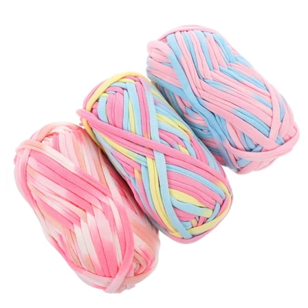 OATIPHO Yarn For Scarf Soft Yarn Assorted Color 3Pcs
