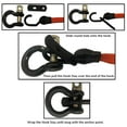 thumbnail image 4 of Keyfit Tools Hook Stay for Cam Buckle Tie Downs, Ratchet Straps & Bungee Cord Hooks Keeps Hooks in Place with No Tension 4 Pack Does NOT Include Tie Down Straps, 4 of 5
