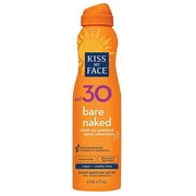 Kiss My Face Bare Naked Sunscreen Spray SPF 30, 6 Fl Oz
