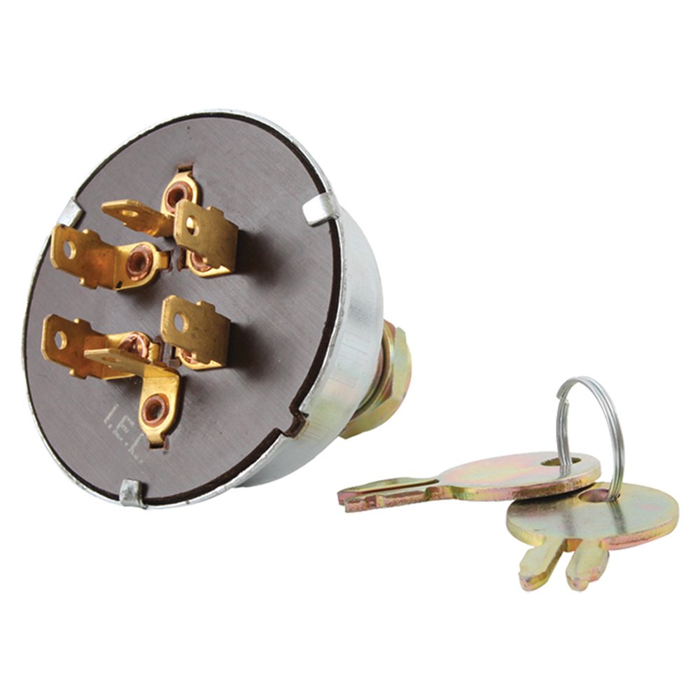 Complete Tractor New 14000967 Metal Ignition Switch Compatible with