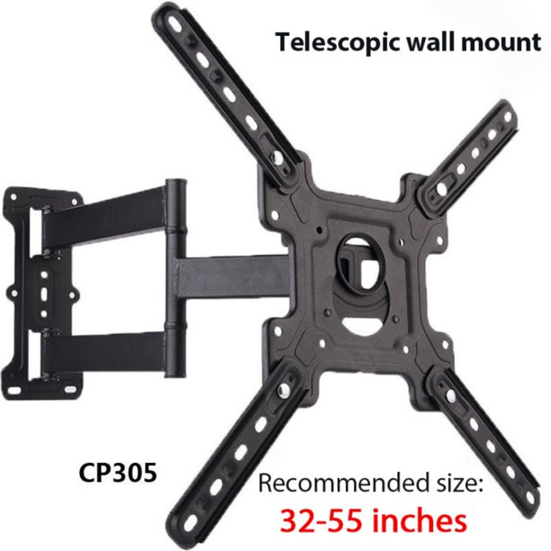 Full Motion TV Wall Mount for Most 3255 Inch TVs, Wall Mount for TV
