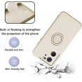 thumbnail image 5 of Compatible with Xiaomi 13T Pro Case Silicone Cute Shockproof Anti-Scratch Xiaomi 13T Pro Phone Case with Ring Kickstand Full Body Protection Cases for Women (White), 5 of 14