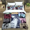 thumbnail image 2 of Singer Taylor-Swift pattern Bedding Sets exquisite bed supplies set duvet cover comforter set bedding set luxury birthday gift DMH, 2 of 7