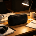 thumbnail image 2 of Large Pencil Case with Zipper Big Capacity Canvas Pencil Case Organizer 22×5.5×10cm Lightweight 4.3oz Multi-Compartment Stationery Bag for Office Classroom Supplies Makeup Storage, 2 of 10