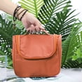 thumbnail image 2 of Travel Cosmetic Bag Toiletry Case Wash Organizer Storage Hanging Pouch Orange, 2 of 9