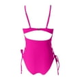 thumbnail image 5 of HUAXUN One Piece Swimsuit Push Up Bathing Suit Tankini Swimsuits for Women Mesh Sheer Sarong Wraps Bathing Suit Tummy Control Swimsuits for Women, 5 of 5