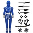 thumbnail image 3 of Disfraz Spooktacular Creations para Halloween Ninja Kids, azul, 3 of 6