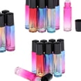 thumbnail image 4 of Paquete de 24 botellas de vacías aceites esenciales - de color recargable en - - Paquete de 20 ml de Degradado Yinane Botellas de rodillos recargables, 4 of 8