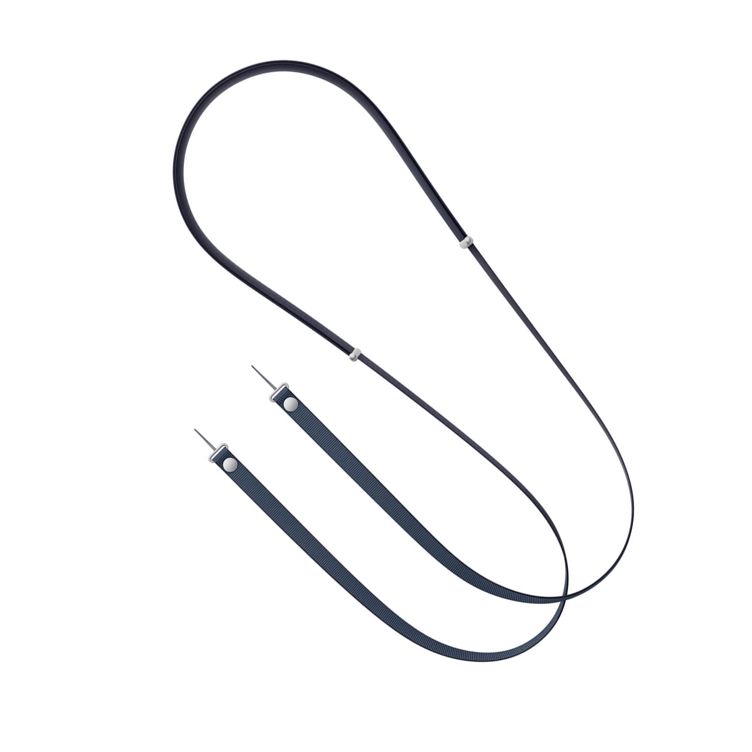 Phone Case Lanyard with Customizable Crossbody Fit - Navy Blue