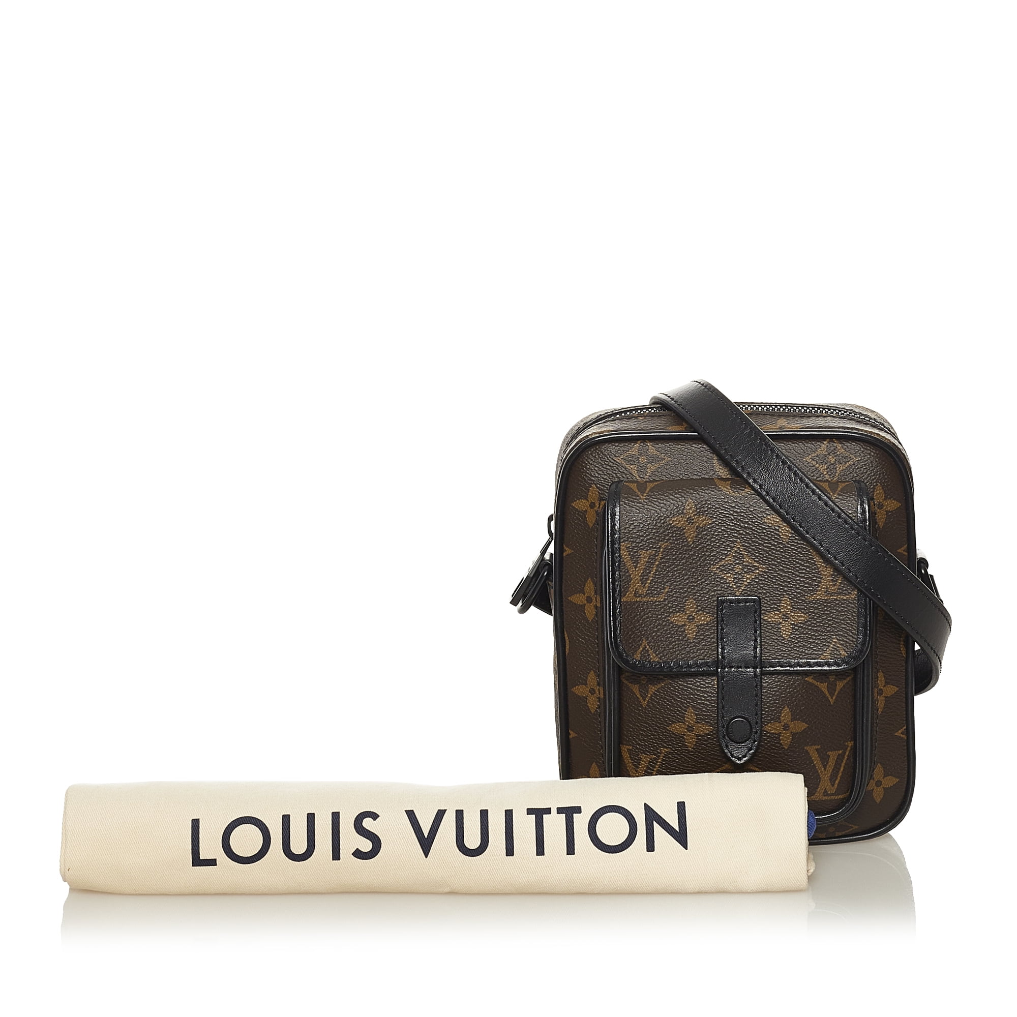 Louis Vuitton Christopher Wearable Wallet Monogram Macassar Canvas ○  Labellov ○ Buy and Sell Authentic Luxury