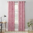 thumbnail image 4 of Patio Curtain Red Brick Retro Indoor Living Room Bedroom Kitchen Outdoor Drape For Porch Gazebo Pergola Canopy Beach, 4 of 7