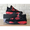thumbnail image 1 of Ni - ke Ni - ke Air Jordan 4 Retro Red Thunder Men's Size 11 NEW Crimson Black CT8527-016, 1 of 5