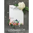 thumbnail image 5 of Inkdotpot Tea PartyAdvice And Wishes Set Of 50 Bridal Shower Advice Game ActivityCards, 5 of 5